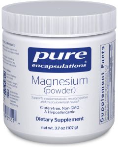 Pure Encapsulations Magnesium Powder Supports 