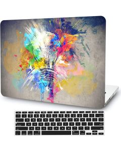 Colorful Bulb Laptop Cover Compatible with MacBook