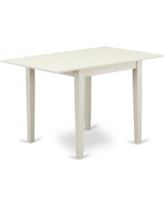 East West Furniture Dinning NDT-LWH-T Wooden Kitch