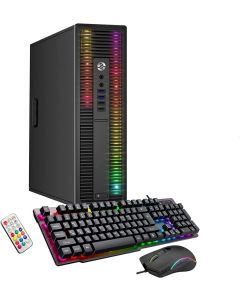 HP ProDesk Desktop RGB Lights Computer Intel Core 
