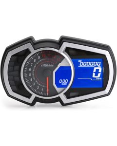 Motorcycle Speedometer MPH KMH LCD LED Display M