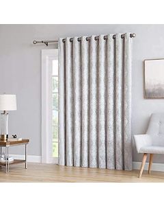 Linen Zone 100 Blackout Ivory White Curtains for 