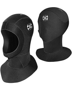 RZJZGZ Wetsuit Hood 3mm Snorkel Hat Thermal Neopre