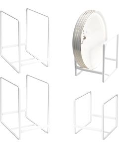Plate Holders Organizer for Kitchen Cabinet Counte