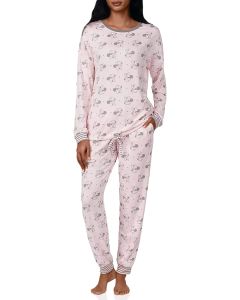 Disney Womens 2 Piece Cozy Pajama Set