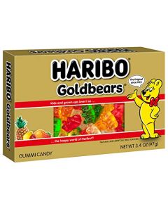 HARIBO Gummi Candy Original Goldbears 34 oz Ba