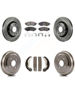 Transit Auto - Front Rear Disc Brake Rotors Semi-M