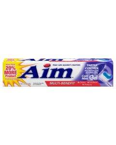 Aim Tartar Control Anticavity Fluoride Toothpaste 