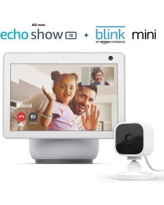 Echo Show 10 3rd Gen Glacier White with Blink 