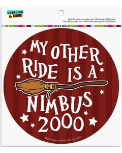 Harry Potter My Other Ride is a Nimbus 2000 Automo