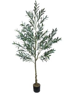 Panlaolao Artificial Olive Tree Tall Fake Potted N