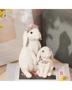 Newman House Studio Wedding Rabbit Statues Bunny F