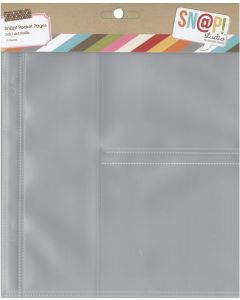 Simple Stories 6x8-inch Page Protectors with 1 2