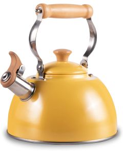ROCKURWOK Whistling Tea Kettle 27 QT 86 OZ Ye
