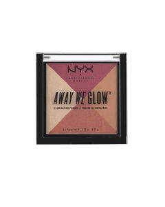 NYX Nyx cosmetics away we glow illuminating powder
