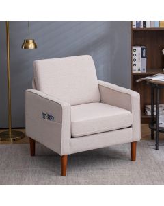 Karl home Accent Chair Mid-Century Modern Sofa Cha