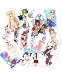 24 PCS Decals Decal Anime Manga Comic Girls Hentai