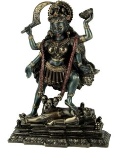 VERONESE Kali Standing on Shivas Chest Statue Scu