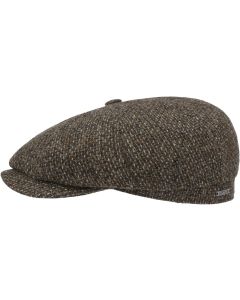 Stetson Hatteras Shetland Wool Flat Cap Men Made