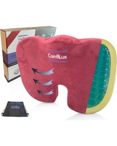 Comfilux Gel Car Seat Cushion - Office Chair Memor