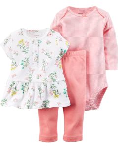 Carters Baby Girls Floral Set Baby