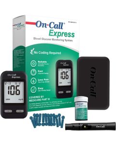 On Call Express Diabetes Testing Kit- Blood Glucos