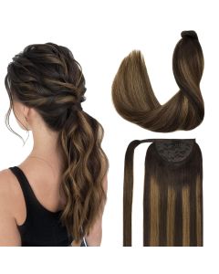Ponytail Extension Human Hair Extensions Balayage 