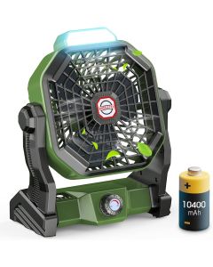 JINLICTE Portable Fan Rechargeable 10400mAh Batte