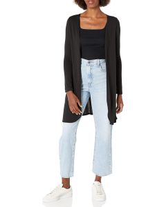 Star Vixen Womens Plus Size Long Sleeve Open Fron