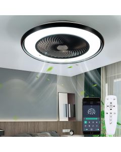 Surtime Ceiling Fans With Lights And Remote Contro