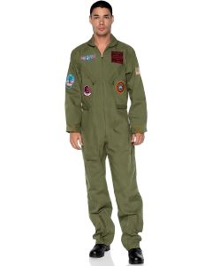 Traje de voo masculino Leg Avenue Top Gun
