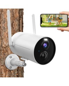 rockspace Battery Powered Security Camera Spotlig