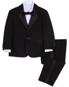 Nautica Baby Boys 4-Piece Tuxedo with Dress Shirt