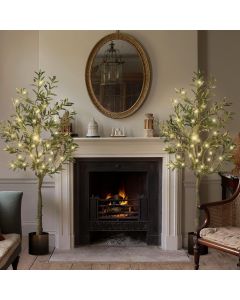 NeuType Artificial Olive Tree 4Ft 47 Artificial 