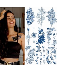 Aresvns Temporary Tattoo for Men WomenSemi-Perm