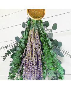 115 PCS Large Dried Preserved Eucalyptus Stems L