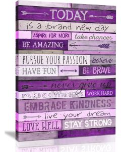 CGXART Inspirational Wall Art with Office Wall Dec