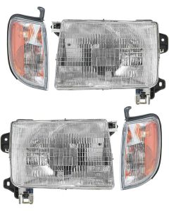 AM Autoparts Headlight Corner Light Lamp LH RH Lef