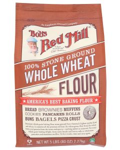 Bobs Red Mill Whole Wheat Flour 80 Oz