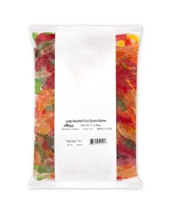 Albanese Worlds Best Large Assorted Fruit Gummi W