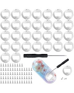 30 Sets Bottle Opener Inserts KitsStainless Steel