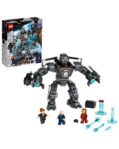 LEGO Marvel Iron Man Monger Mayhem Set 76190, Avengers Mech Building Toy, Action Figure, with Iron Man, Obadiah Stane and Pepper Potts Minifigures, Gift for 9 Plus Year Old Boys and Girls