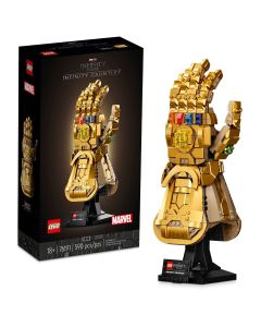 LEGO Marvel Infinity Gauntlet Set 76191, Collectible Thanos Glove with Infinity Stones, Adult Building Set, Avengers Gift for Father's Day, Model Kits for Decoration and Display