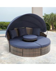 Quarte Outdoor Patio Furniture Set Daybed SunbedR
