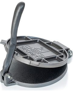 Chefs Secret 8 Inch Tortilla Cast Iron Press Qui