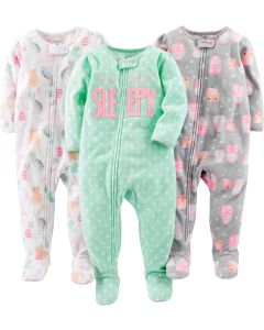 Pijama de forro polar resistente al fuego de Simpl